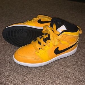 jordan nike 1 mid (ps) little kids 640734-700